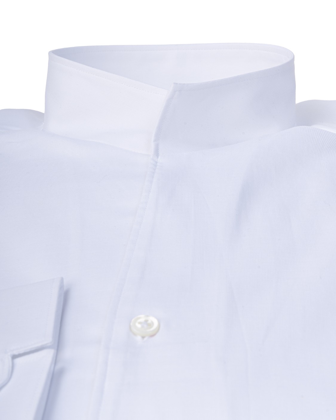 shop BAGUTTA  Camicia: Bagutta camicia bianco in cotone.
Vestibilità slim.
Collo coreano.
Composizione: 100 % cotone.
Fabbricato in Albania.. BRUXELLES EBL CN9881-001 number 7676957